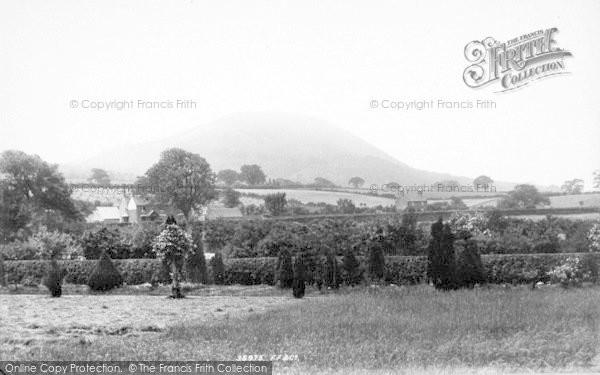 Photo of The Wrekin, From Cemetery 1895