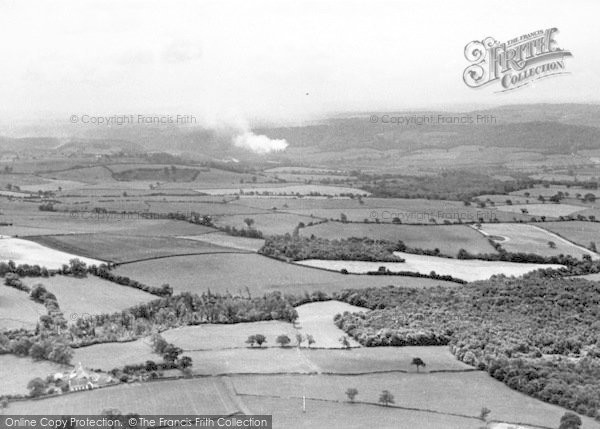 Photo of The Wrekin, Panoramic View Looking East c.1960 