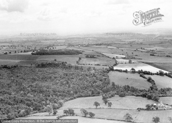 Photo of The Wrekin, Panoramic View Looking East c.1960 