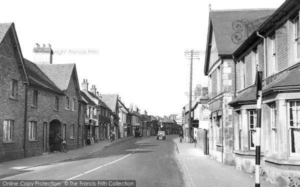 Photo of Theale, High Street c.1955