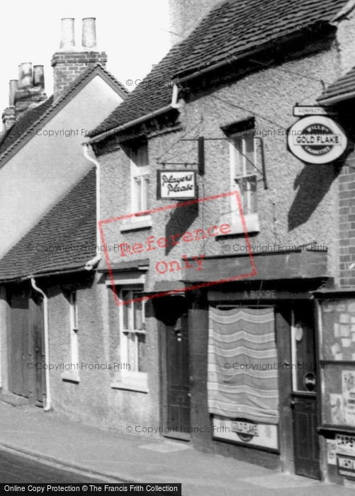 Photo of Theale, High Street Store c.1955