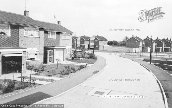 Photo of Theale, Meadow Way c.1965