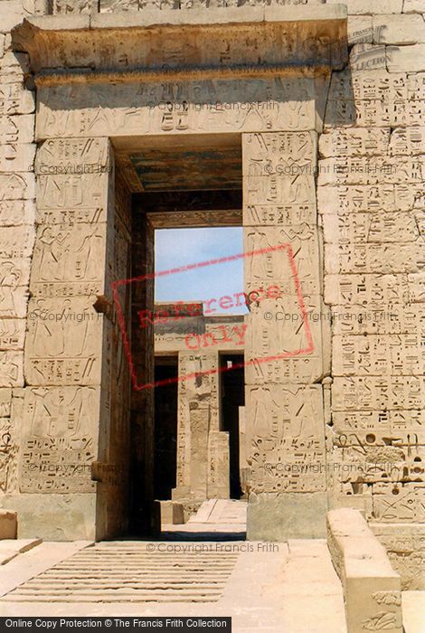 Photo of Thebes, Gate In Medinet Habu 2004