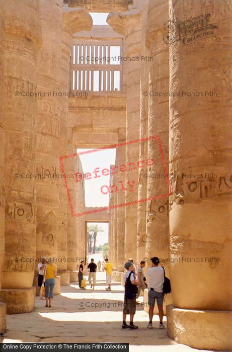 Photo of Thebes, Karnak Hall Of Columns 2004