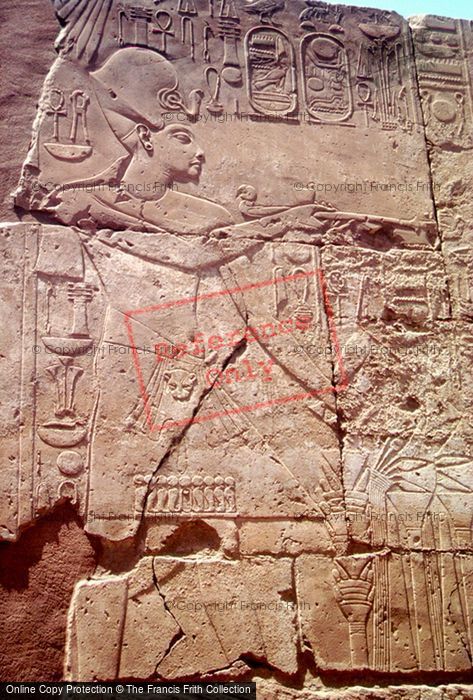 Photo of Thebes, Luxor Temple, Image Of Horemheb 2004
