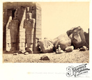Osiridae Pillars And Great Fallen Colossus 1860, Thebes