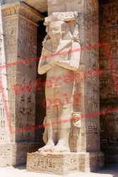 Osiride Statue Rameses III, Medinet Habu 2004, Thebes