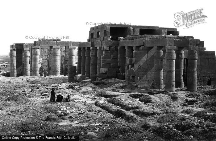 Photo of Thebes, The Rameseum 1860