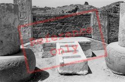 Throne Dais Of Rameses III, Medinet Habu 2004, Thebes