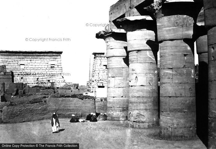 Photo of Thebes, View At Luxor 1857