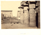 View At Luxor 1857, Thebes