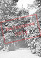 St Helen's Church, From The Gables c.1955, Theddlethorpe St Helen