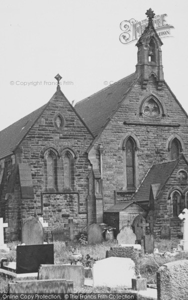 Photo of Thelwall, All Saints Church c.1955