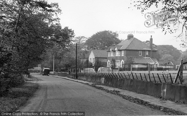 Photo of Thelwall, Bell Lane c.1955