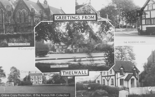 Photo of Thelwall, Composite c.1950