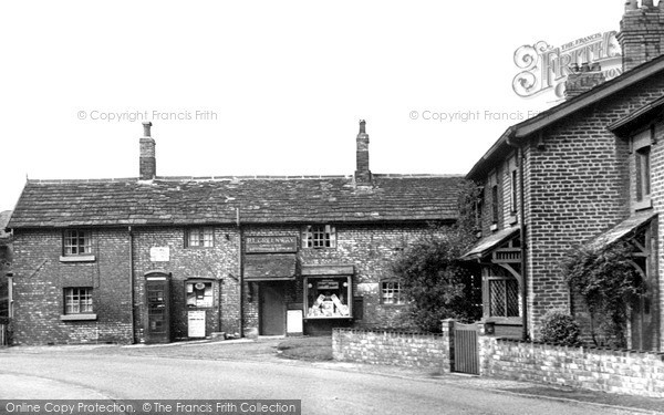 Photo of Thelwall, The Post Office c.1955