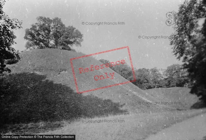 Photo of Thetford, Castle Hill 1921