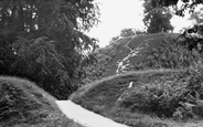 Castle Hill c.1955, Thetford