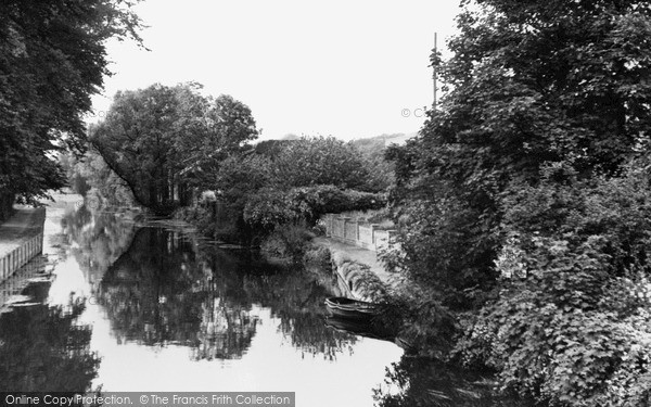 Photo of Thetford, Little Ouse River c.1955