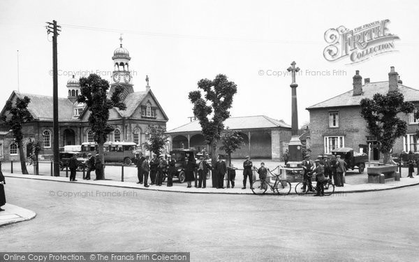 Photo of Thetford, Market Place 1929