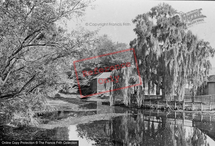 Photo of Thetford, River From Mill Head 1921