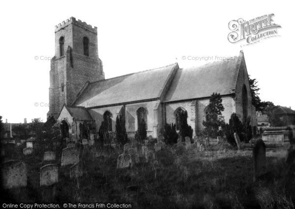 Photo of Thetford, St Mary's Church 1921