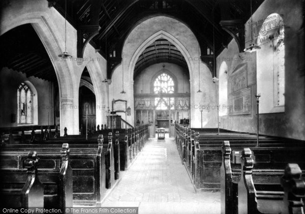 Photo of Thetford, St Mary's Church 1921