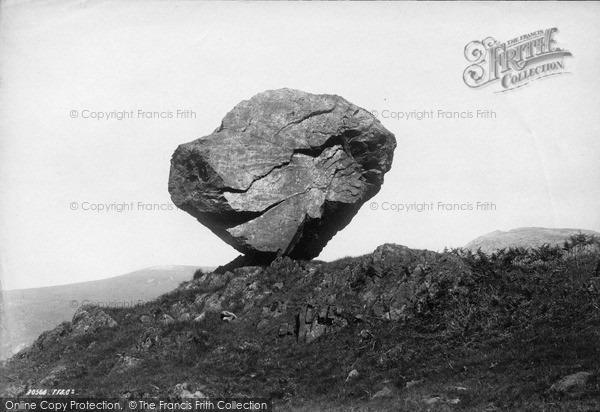 Photo of Thirlmere, Rocking Stone 1892