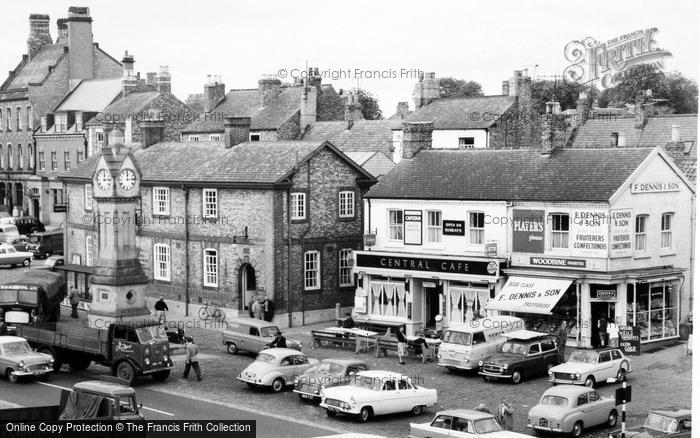 Photo of Thirsk, Central Cafe, Market Place c.1965