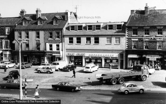 Photo of Thirsk, Fine Fare Supermarket, Market Place c.1965
