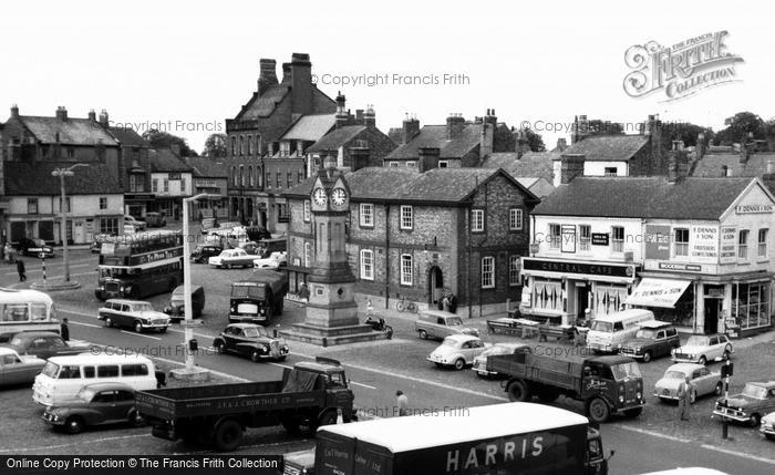 Photo of Thirsk, Market Place c.1965