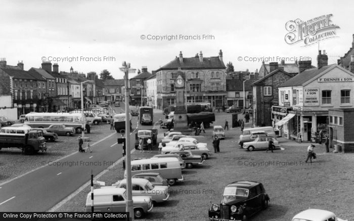 Photo of Thirsk, Market Place c.1965