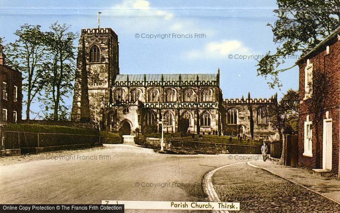 Photo of Thirsk, Parish Church Of St Mary c.1960