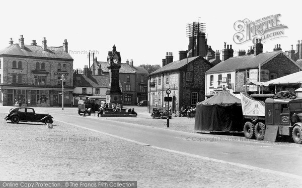 Photo of Thirsk, The Market Place c.1950