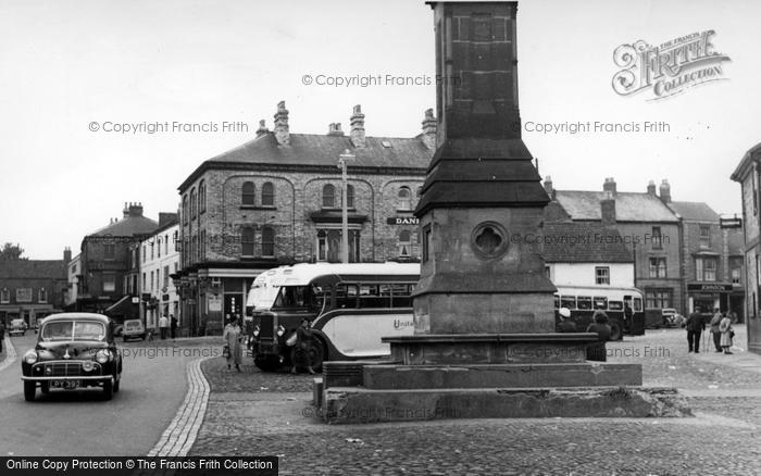 Photo of Thirsk, The Market Place c.1955
