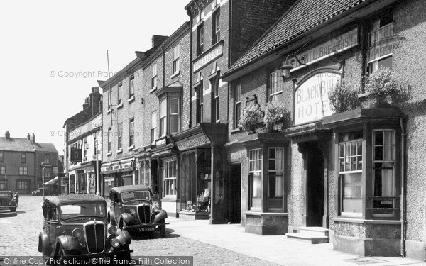 Photo of Thirsk, The Market Place East Side c.1950