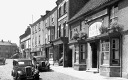 The Market Place East Side c.1950, Thirsk