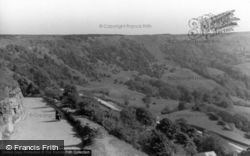 View From Sutton Bank Top c.1950, Thirsk