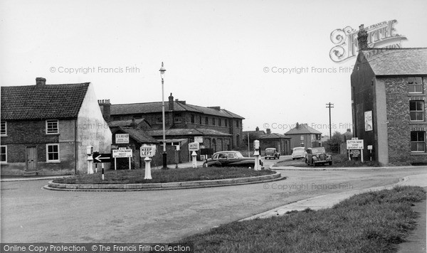 Photo of Thirsk, York Roundabout c.1955