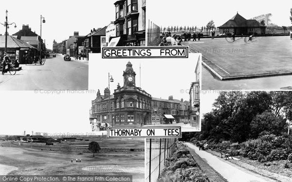 Photo of Thornaby On Tees, Composite c.1955