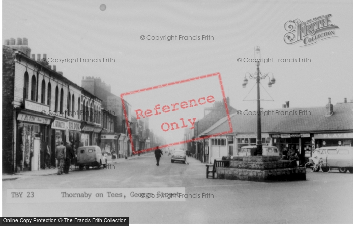 Photo of Thornaby On Tees, George Street c.1955