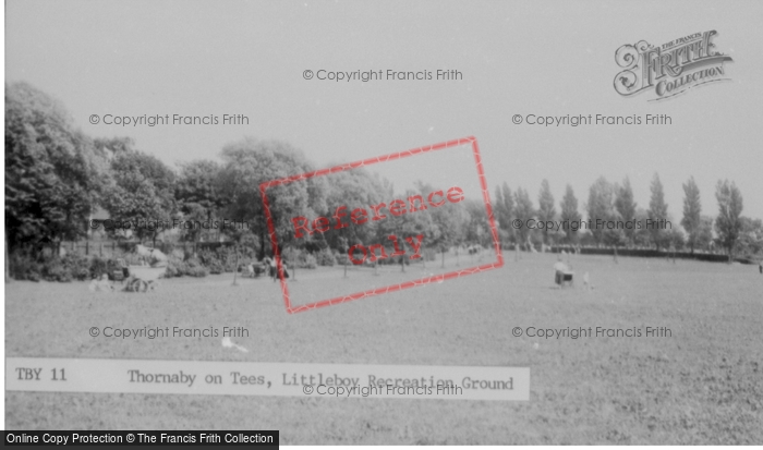 Photo of Thornaby On Tees, Littleboy Recreation Ground c.1955