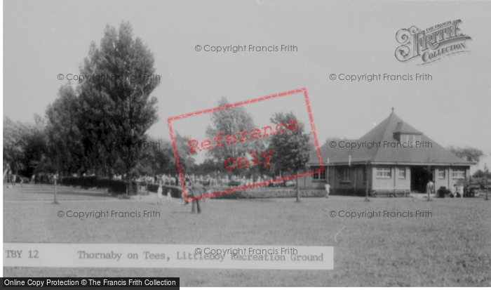 Photo of Thornaby On Tees, Littleboy Recreation Ground c.1955
