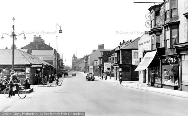 Photo of Thornaby On Tees, Mandale Road And Five Lamps 1957
