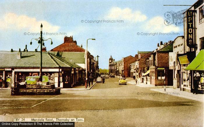 Photo of Thornaby On Tees, Mandale Road c.1955