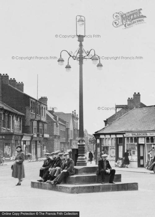 Photo of Thornaby On Tees, Seated Beneath Five Lamps c.1953