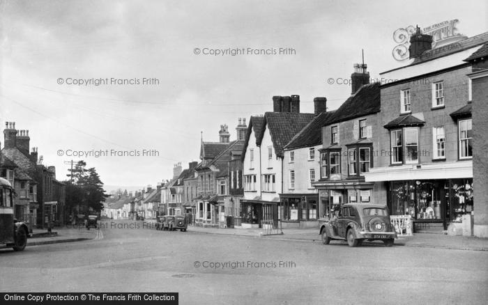 Photo of Thornbury, Castle Street c.1950