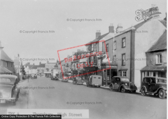 Photo of Thornbury, High Street c.1950
