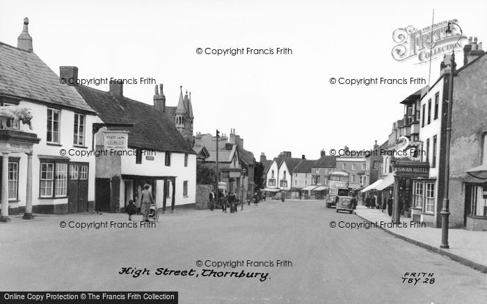 Photo of Thornbury, High Street c.1955