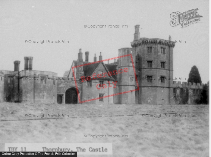Photo of Thornbury, The Castle c.1955